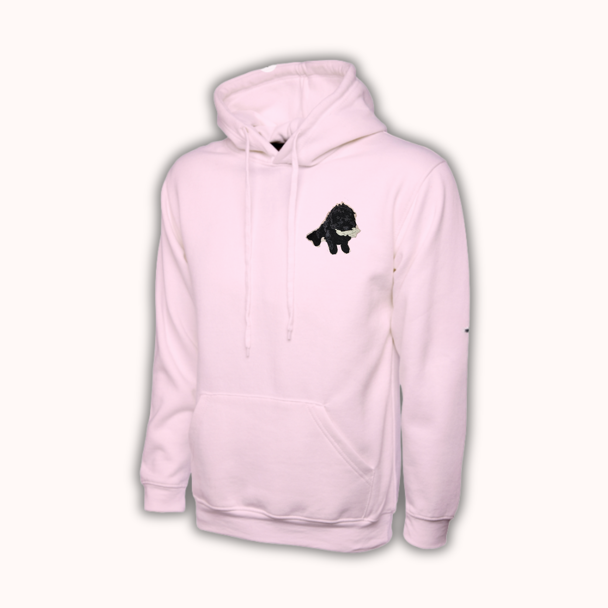 Custom Pet Portrait Hoodie - Personalised Embroidered