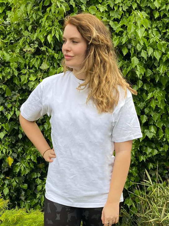 Dog Mama Embroidered T-Shirt