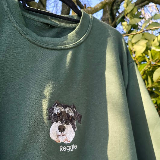 Personalised Pet Portrait Sweatshirt