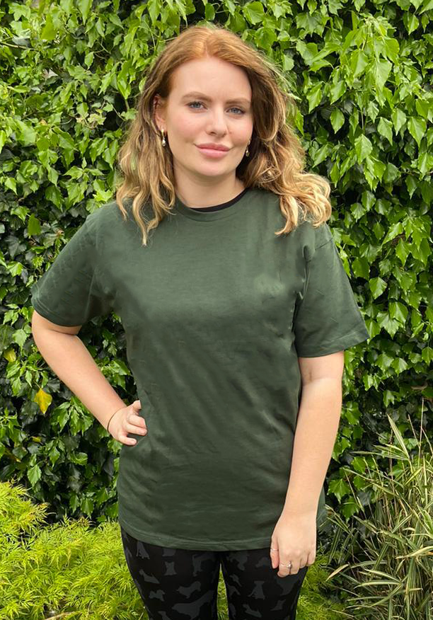 Dog Mama Embroidered T-Shirt